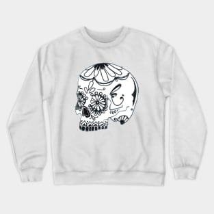 Second Mexican Sugar Skull Crewneck Sweatshirt